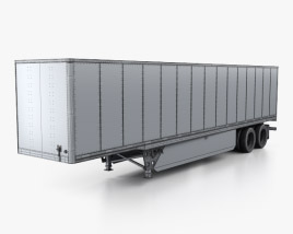 Utility 4000D-X Composite Wall Semi Trailer 2014 clipart