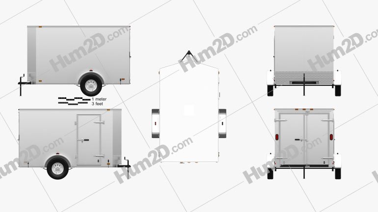 Continental Cargo Car Trailer 2015 PNG Clipart