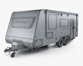 Jayco Journey Caravan Car Trailer 2024 clipart