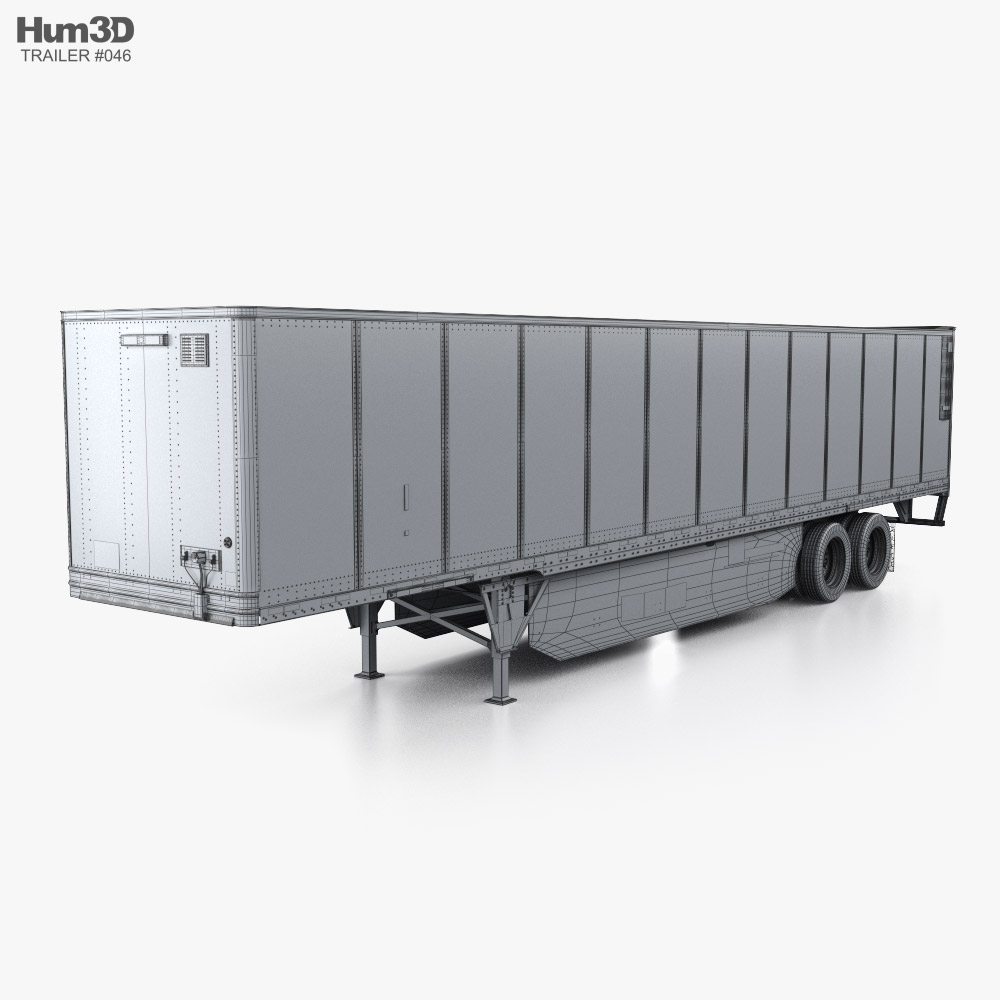 Hyundai Translead HT Semi Trailer 2024 clipart