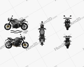 Triumph Speed Triple 2006 Motorcycle clipart