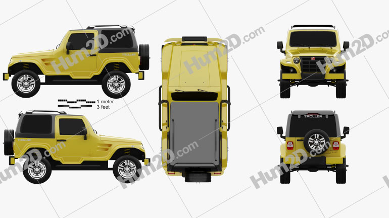 Troller T4 12 Clipart And Blueprint Download Vehicles Clip Art Images In Png Psd