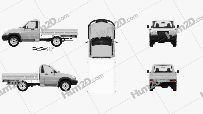UAZ Patriot Cargo with HQ interior 2013 PNG Clipart