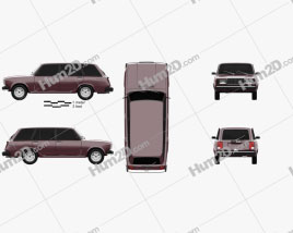 VAZ Lada 21041 2006 car clipart