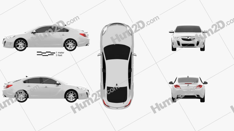 Vauxhall Insignia VXR hatchback 2012 car clipart