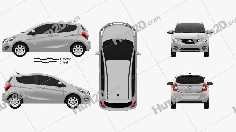 Vauxhall Viva SE 2015 PNG Clipart