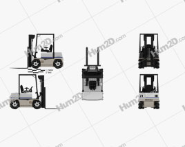 Vetex Sidewinder ATX 3000 Forklift 2011 Traktor clipart