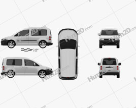 Volkswagen Transporter Multivan Bulli 2019 Clipart ...