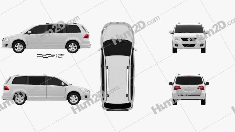 Volkswagen Routan 2012 PNG Clipart