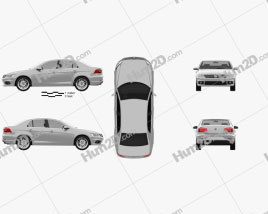 Volkswagen Bora (CN) 2012 car clipart