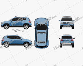 Volkswagen Taigun 2012 car clipart