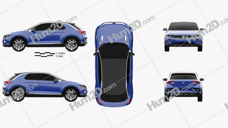 Volkswagen T-Roc 2014 PNG Clipart