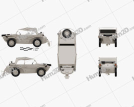Volkswagen Type 166 Schwimmwagen 1942