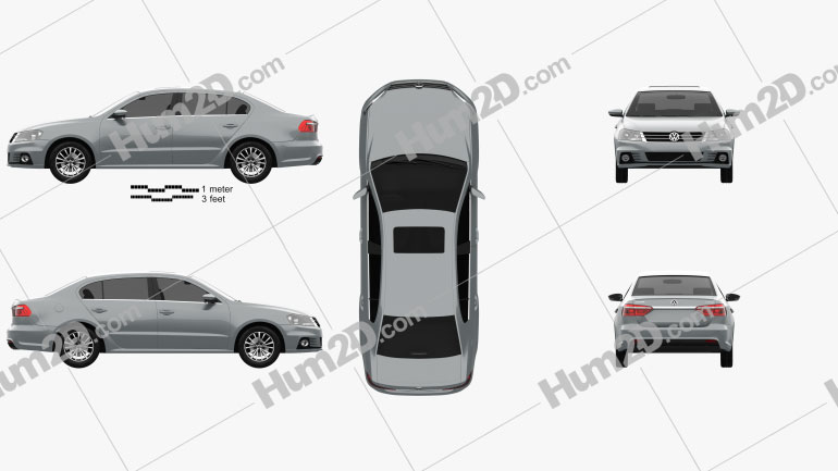 Volkswagen Lavida Sport 2013 car clipart
