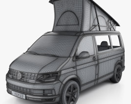 Volkswagen Transporter (T6) California 2019 clipart