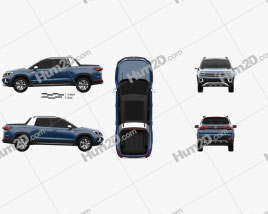 Volkswagen Tarok 2018 car clipart