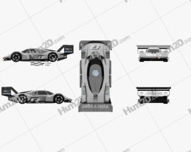 Volkswagen I.D.R 2018 car clipart