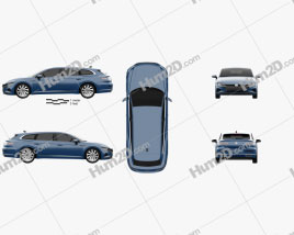 Volkswagen Arteon Shooting Brake Elegance 2020 car clipart
