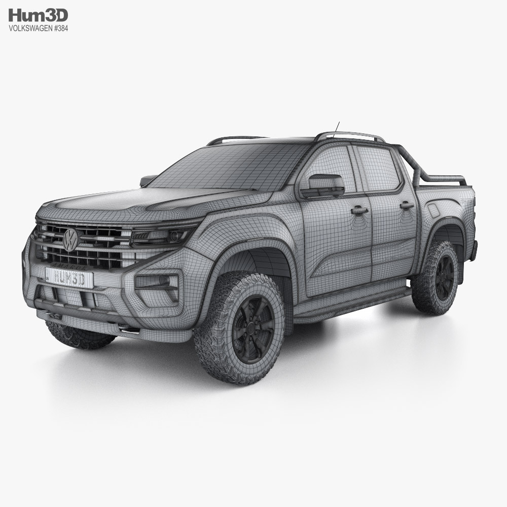 Volkswagen Amarok Double Cab PanAmericana 2024 car clipart