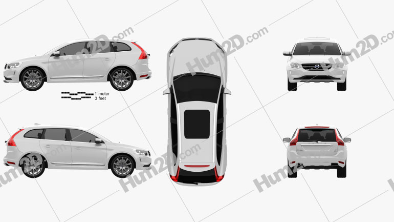 Volvo XC60 2014 PNG Clipart