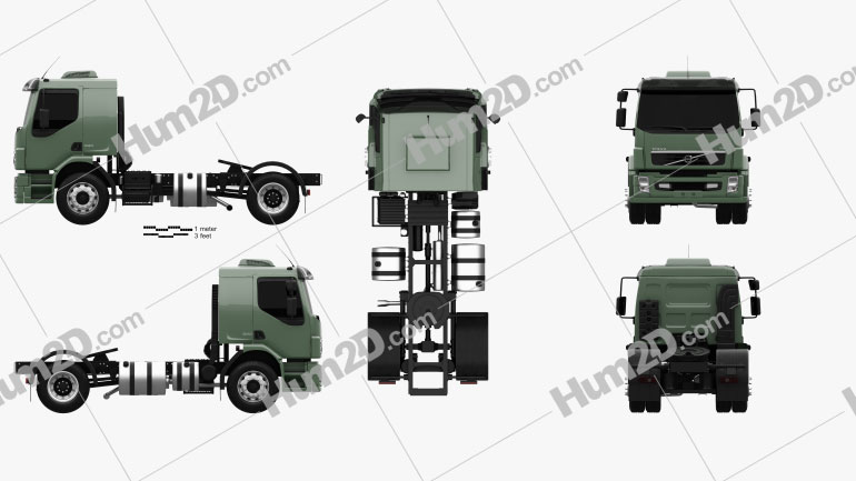 Volvo VM Tractor Truck 2012 PNG Clipart