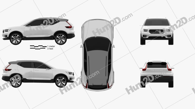 Volvo 40.1 2016 PNG Clipart