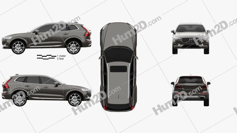 Volvo XC60 Inscription 2017 PNG Clipart