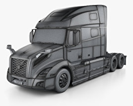 Volvo VNL (760) Tractor Truck 2020 clipart
