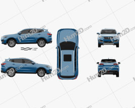 WEY VV6 2021 car clipart