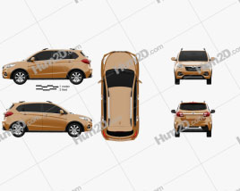 Weichai Enranger G3 2014 car clipart