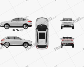 Weltmeister EX5 2018 car clipart