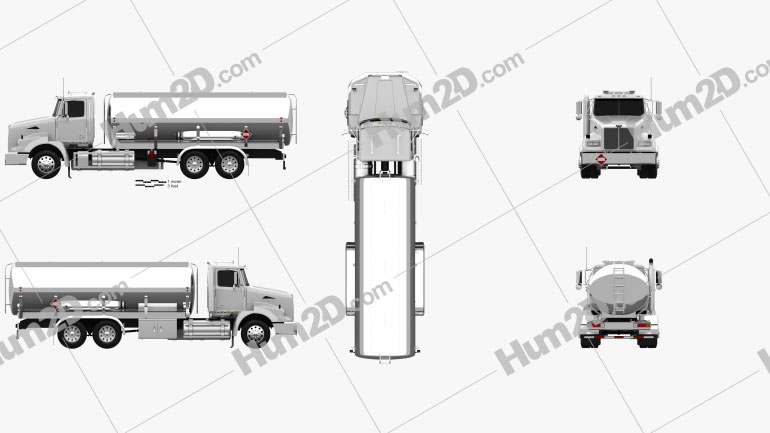 Western Star 4800 Tanker Truck 2008 PNG Clipart