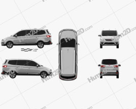 Wuling Hongguang Confero S 2016 clipart