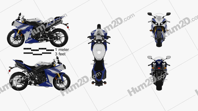 Yamaha R1 2014 Blueprint