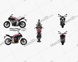Yamaha MT-07 2015 Motorcycle clipart