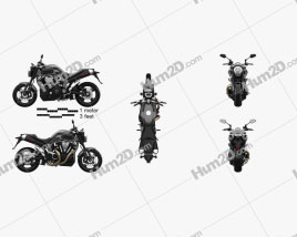 Yamaha MT-01 2009 Moto clipart