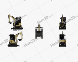 Yanmar ViO27-6 2017 Tractor clipart