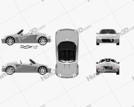 YES! Roadster 3.2 2006 car clipart