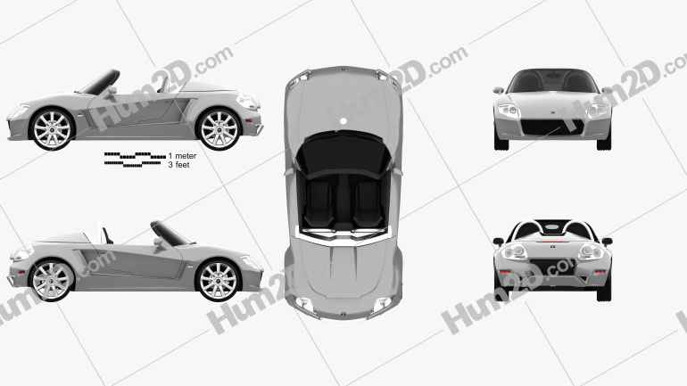 YES! Roadster 3.2 2006 car clipart