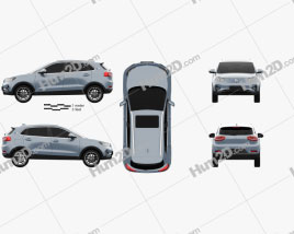 Zedriv GX5 2019 car clipart