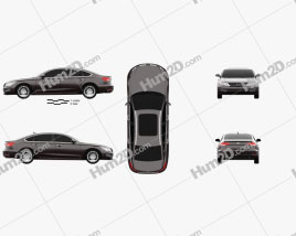 Zotye Z700 2015 car clipart