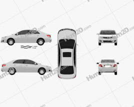 Zotye Z300 2012 car clipart