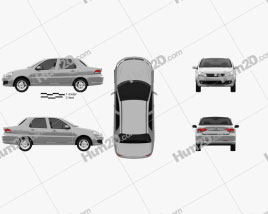 Zotye Z200 2011 car clipart