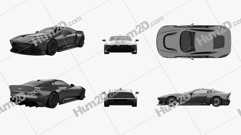 Aston Martin Victor 2020 car clipart