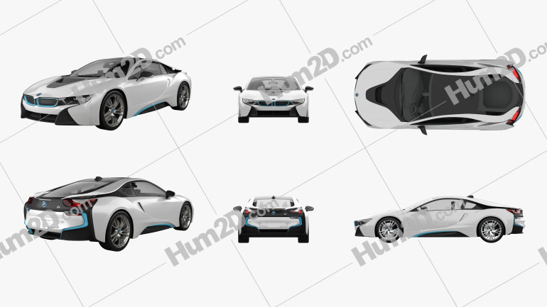 BMW i8 PNG Clipart