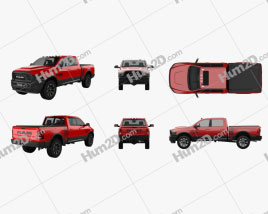 Dodge Ram Power Wagon car clipart
