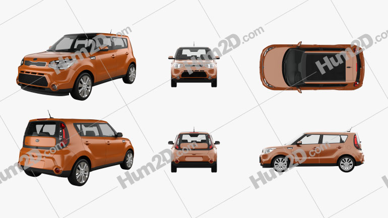 Kia ClipArt Images And Blueprints For Download In PNG PSD Hum2D