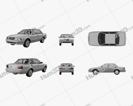 Nissan Tsuru 2004 car clipart