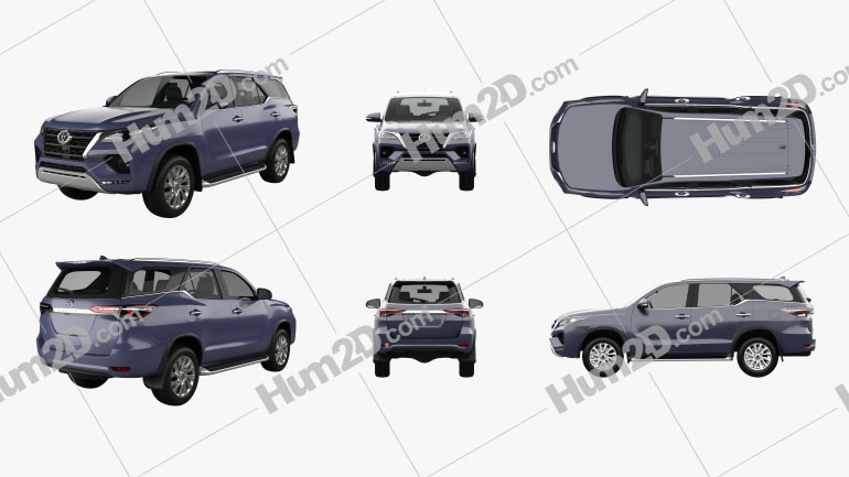 Toyota Fortuner 2020 Blueprint